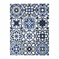 Andalusia Blue Encaustic Ceramic Tiles (8x8)